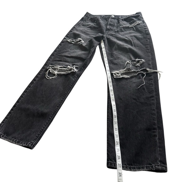 American Eagle Highest Rise ’90s Boyfriend Jeans – Size 6 - Picture 7 of 11